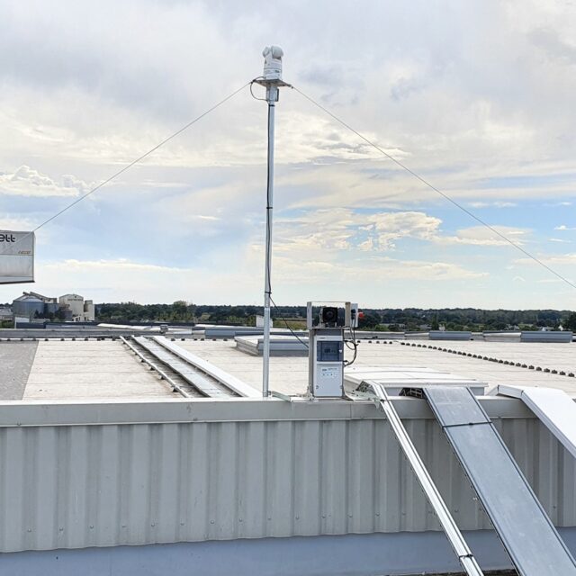 Lazertrac roof Laser Installation - Bird Control Solutions
