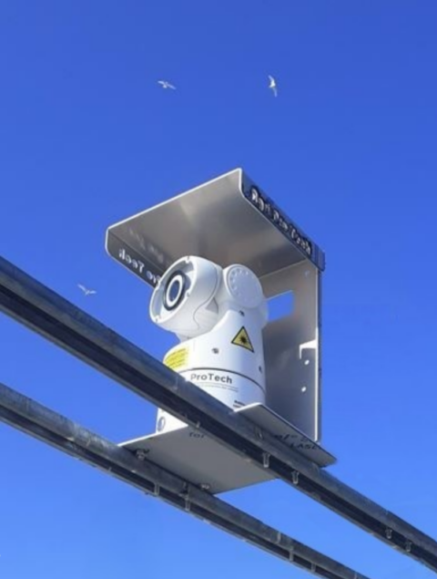 LZT500 roof protection against birds