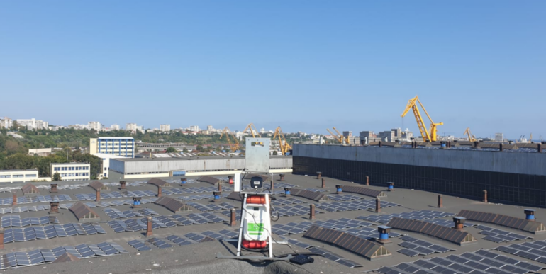 LazerTrac on Constanta shipyard